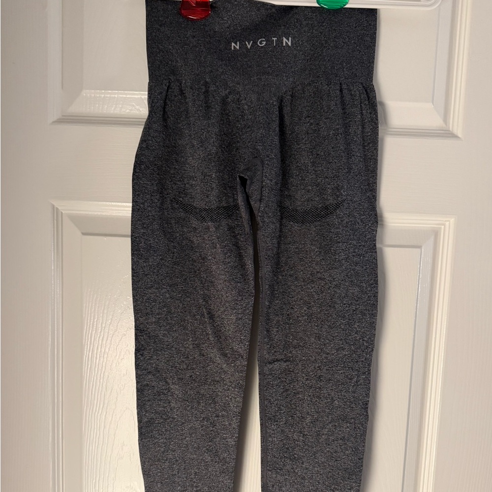 NVGTN - Black Speckled Contour Seamless Leggings